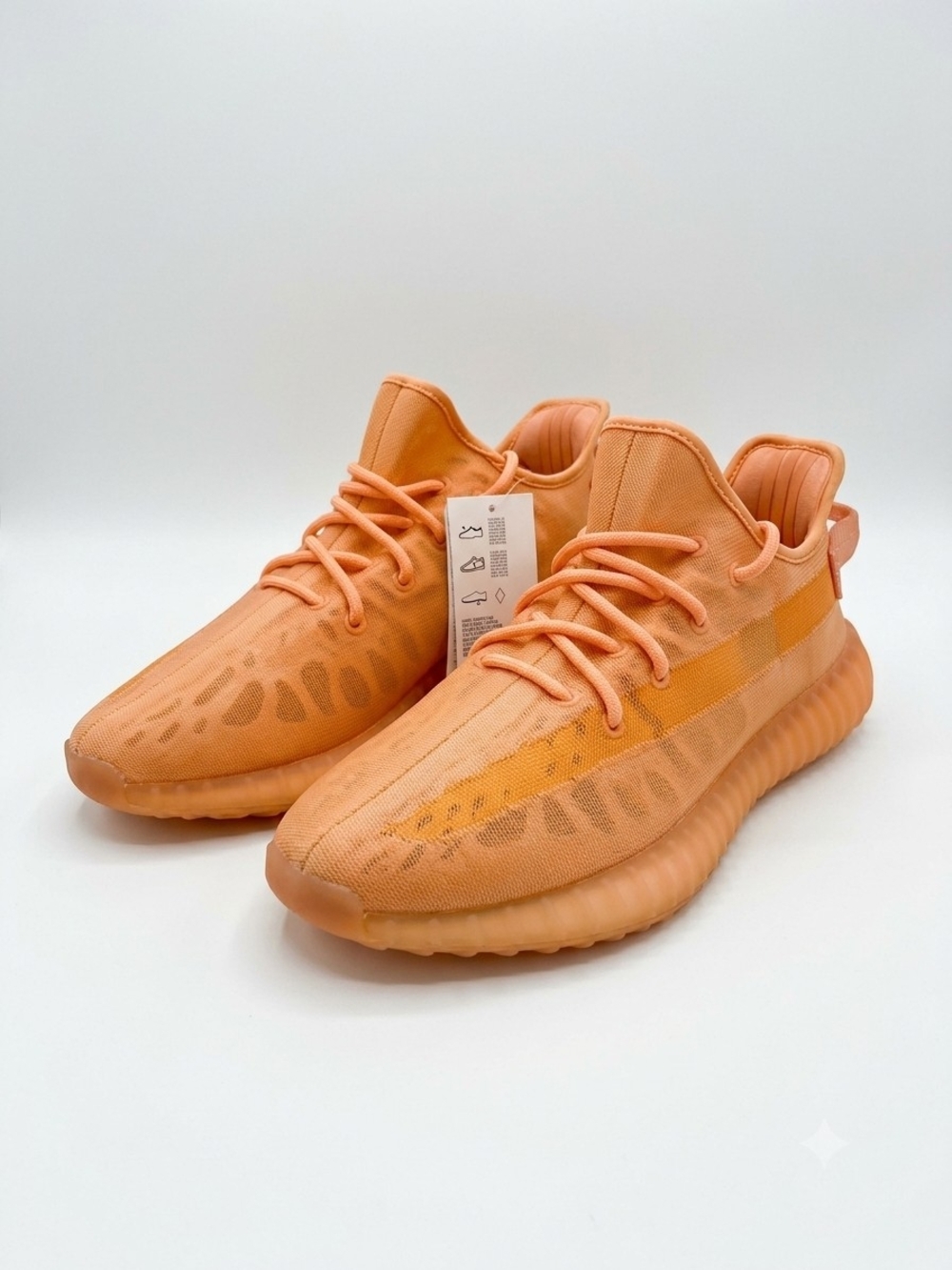 Men's Orange Athletic Sneakers - Lightweight Performance